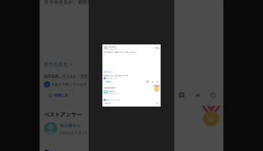 【ヤフー知恵袋】Ｑ：ひろゆきが言っていた年間100万円の貯金ができないのはヤバくないですか？ Part３３ #Shorts