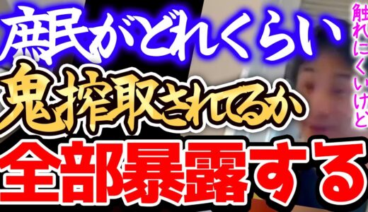 【ひろゆき】※日本の深い闇は、正直●●です※政治家が言わないから僕が代わりに日本の闇を鬼暴露します【切り抜き 論破 お金持ち 年収 手取り】