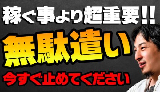 【ひろゆき】※重要※無駄遣いしなければ人生は驚くほど楽に生きていけます。お金というものをもう1度考え直してください【切り抜き 論破 YouTube 浪費家 お金 貯金 節約 結婚 不景気】