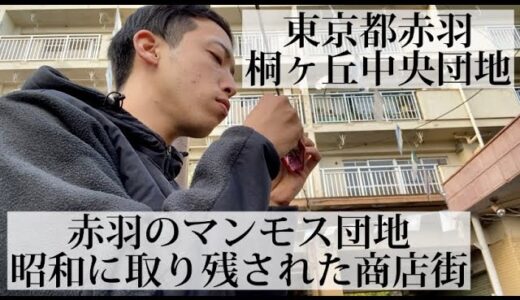 【桐ヶ丘中央団地/東京都】ひろゆきの住んでいた町 赤羽のマンモス団地で駄菓子を食べてみた
