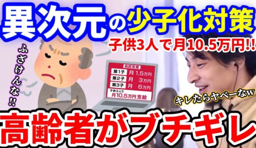 【ひろゆき】異次元の少子化対策に高齢者がブチ切れる!!! ひろゆきの考えるその解決方法とは？児童手当増額 2023年 #ひろゆき #切り抜き #きりぬき #ひろゆき切り抜き #解説 #児童手当 #子供