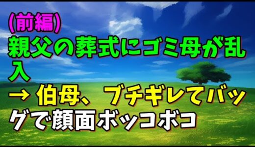 【スカッとひろゆき】親父の葬式にゴミ母が乱入 → 伯母、ブチギレてバッグで顔面ボッコボコ(前編)